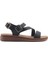166925.Z5FX Siyah Kadın Comfort Sandalet 1