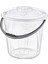 Bee Home Plastik Saplı Şeffaf Su Kovası No:5 20 Lt. Ak 200 1