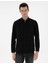 Erkek Siyah Regular Fit Uzun Kollu Gömlek 50304764-VR046 1