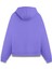 Game Changer Baskılı Mor Unisex Oversize Fit Pamuklu Kapüşonlu Sweatshirt 2