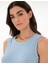 Kadın Açık Mavi Ex. Slim Fit Örme Bluz 50301485-VR003 2