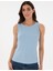 Kadın Açık Mavi Ex. Slim Fit Örme Bluz 50301485-VR003 3