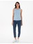 Kadın Açık Mavi Ex. Slim Fit Örme Bluz 50301485-VR003 4