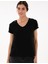 Kadın Siyah Regular Fit Tişört 50301452-VR046 3