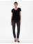 Kadın Siyah Regular Fit Tişört 50301452-VR046 4