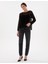Kadın Siyah Oversize Kazak 50305604-VR046 4