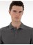 Erkek Gri Slim Fit Kıvrılmaz Yaka Sweatshirt 50307408-VR024 2