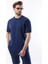 Lacivert Basic Erkek Şort T-Shirt Takımı E7307 2