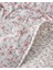 Floral Euphoria Fırfırlı Çift Kişilik Yatak Örtüsü Takımı 200 x 220 cm Pembe 4
