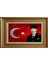 Özel Altın Seri Atatürk Paspartulu Tablo NH83 1