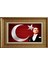 Özel Altın Seri Atatürk Paspartulu Tablo NH123 1