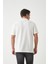 Havlu Kumaş Polo Yaka Erkek T-Shirt - Ekru 4