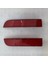 06-12 Için Sol+Sağ Arka Tampon Reflektör Işığı (Yurt Dışından) 1