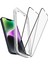 iPhone 14 / 13 / 16e / 13 Pro Cam Ekran Koruyucu Kolay Kurulum GLAS.tR Align Master Full Cover HD Black (2 Adet) - AGL03387 6