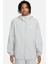 Club Woven Men's Full Zip Jacket Erkek Dokuma Spor Ceket Gri 1