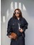 Oversize Cep Detay Denim Ceket 5
