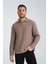 %100 Pamuklu Erkek Gömlek Yaka Sweatshirt 2