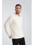 %100 Pamuklu Erkek Gömlek Yaka Sweatshirt 3