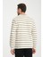 %100 Pamuk Uzun Kollu Çizgili Erkek Sweatshirt 4