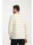 %100 Pamuk Uzun Kollu Çizgili Erkek Sweatshirt 4