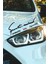 Peugeot 206 Sport Mind Far Dekor Sticker Siyah Zemin Kırmızı Yazı Şeritli Araç Aksesuarı 206 Yazılı 1
