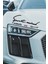 Peugeot 206 Sport Mind Far Dekor Sticker Siyah Zemin Kırmızı Yazı Şeritli Araç Aksesuarı 206 Yazılı 3