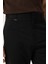 Siyah Straight Fit Erkek Pantolon 4