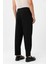Siyah Yüksek Bel Straight Fit Erkek Pantolon 4