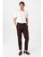 Kahve Slim Fit Comfort Erkek Pantolon 2