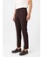 Kahve Slim Fit Comfort Erkek Pantolon 3