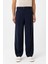 Lacivert Modal Kumaş Relax Fit Kemerli Erkek Pantolon 3