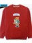 Şehrin En Havalı Ikilisi! Oversize Sweatshirt Kırmızı 1