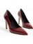 (Pine Cone) Kadın Stiletto Ayakkabı Bordo 3