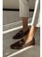 Suits Kahverengi Hakiki Deri Loafer 2