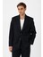Lacivert Relax Fit Erkek Blazer Ceket 1