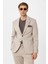 Bej Slim Fit Comfort Erkek Takım 2