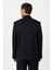 Lacivert Relax Fit Erkek Blazer Ceket 5