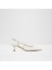 Maxına Ayakkabı Orta Boy Topuklu - Ekru 1