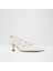 Maxına Ayakkabı Orta Boy Topuklu - Ekru 4