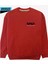 Uzay Meraklılarına Özel Nasa Sweatshirt Oversize Kırmızı 1