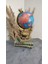 Kitap Figürlü Dünya Atlas Polyester Kitap Tutucu & Biblo 5