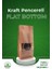 Kraft Pencereli Flat Bottom 250 - 11X29CM 1