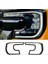 Ford Ranger T9 2023 + Far Çerçevesi Siyah 1