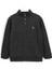 Yumuşak Dokulu Selanik Kumaş Yarım Balıkçı Erkek Çocuk Sweatshirt Antrasit 001-0002011 1