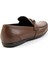 Ceviz Deri Erkek Loafer Ayakkabı E01757716103 3