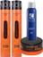 No Gas Saç Spreyi 400 ml 2 Adet - Wax Strong Hold Turuncu 150 gr – Caldion Erkek Deo 150 ml 1