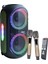Shile SL-2012 El Mi̇krofonlu Kumandali Usb+Sd+Bt Seyyar Anfi̇ Taşinabi̇li̇r Speaker - Hoparlör 1