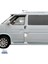 Vw T4 Transporter Krom Depo Kapağı 1995-2003 Uyumlu Paslanmaz Çelik 3