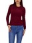 Kadın Düz Renk Vücuda Oturan Uzun Kollu Sweatshirt BGL-ST04209 1