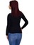 Kadın Düz Renk Vücuda Oturan Uzun Kollu Sweatshirt BGL-ST04296 4